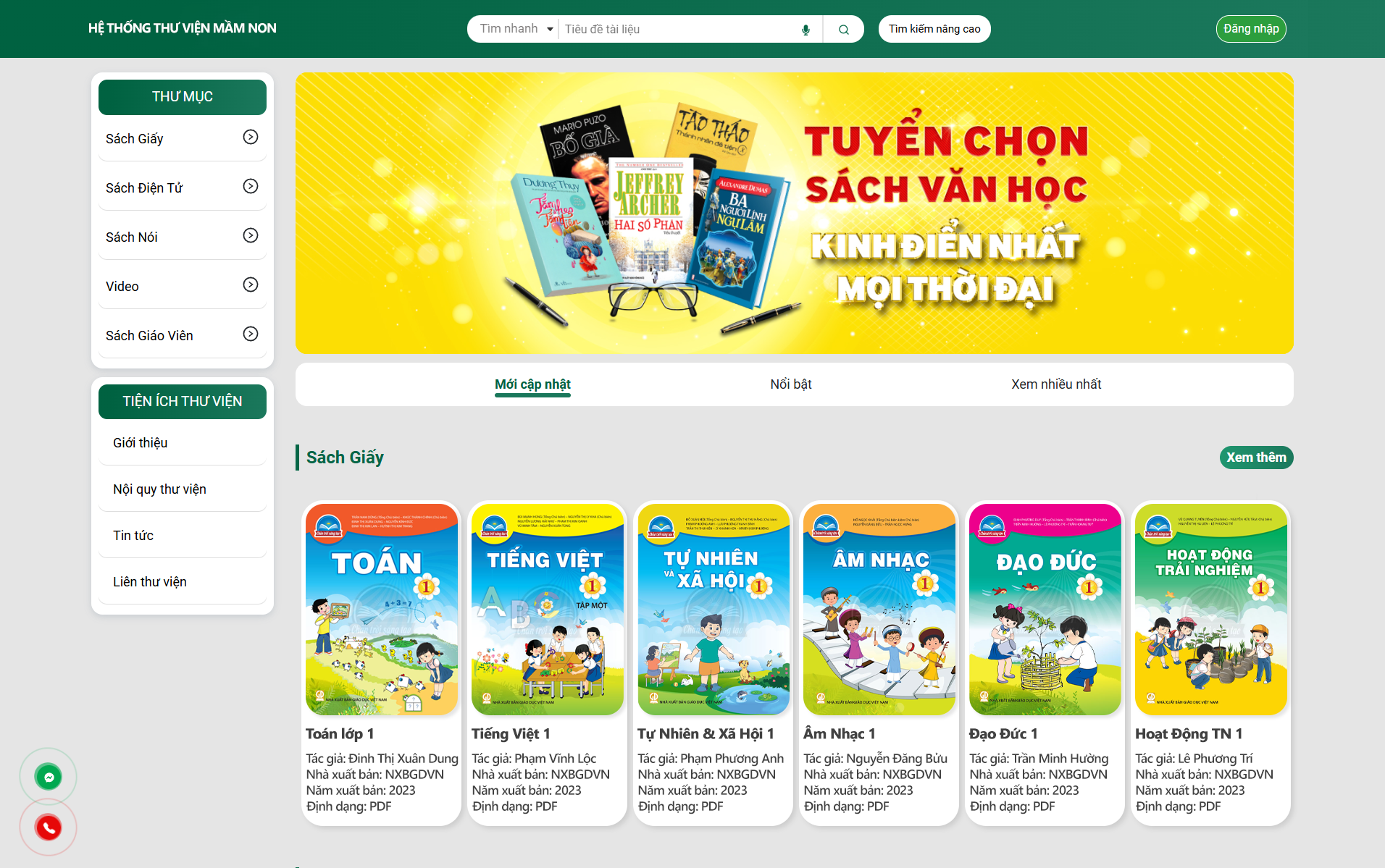 Quản lí thư viện
